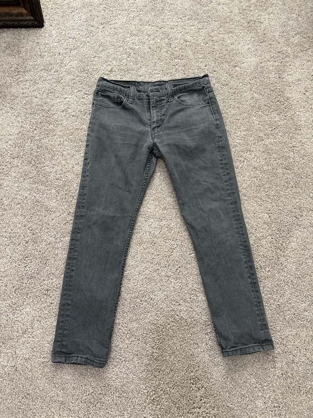 Levi's 511 Slim Fit Low Rise Men's Grey Wash Jeans 32x30